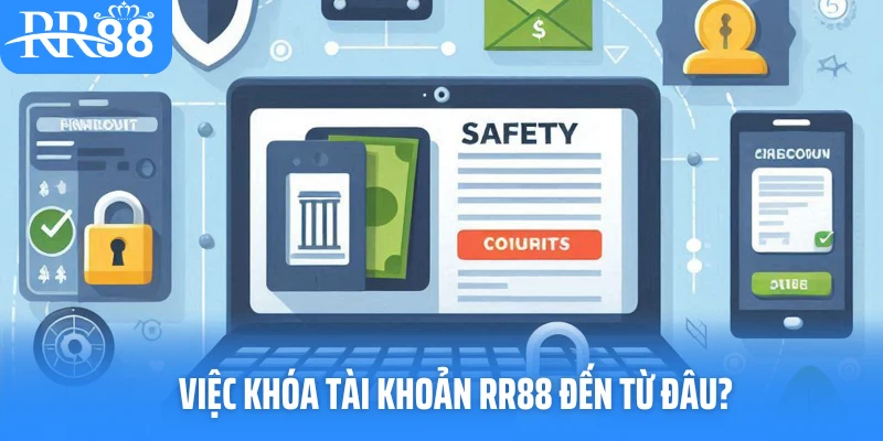 Việc khóa tài khoản RR88 đến từ đâu?